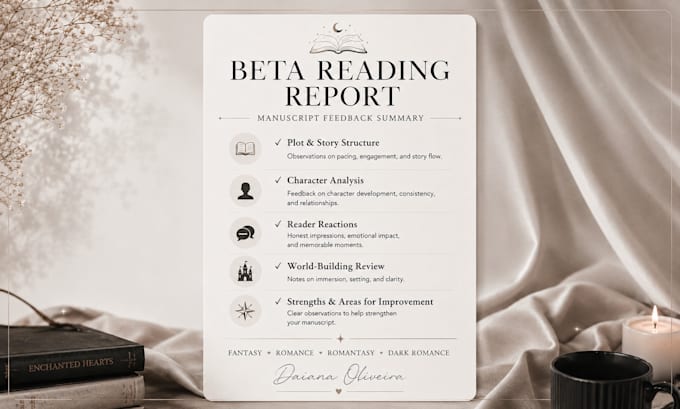 beta read your story and give extensive feedback