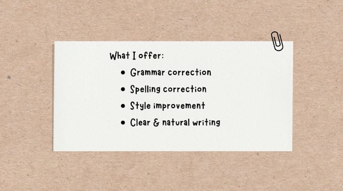 write and proofread italian and english texts