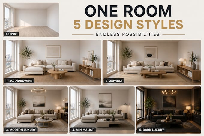 transform empty rooms into stunning ai designed interiors