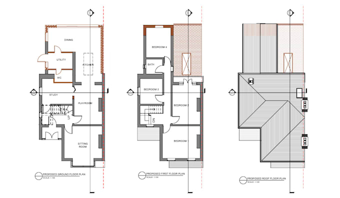 make planning permission and building regulation drawings for UK