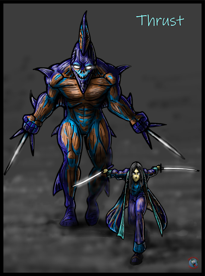 produce superb character designs
