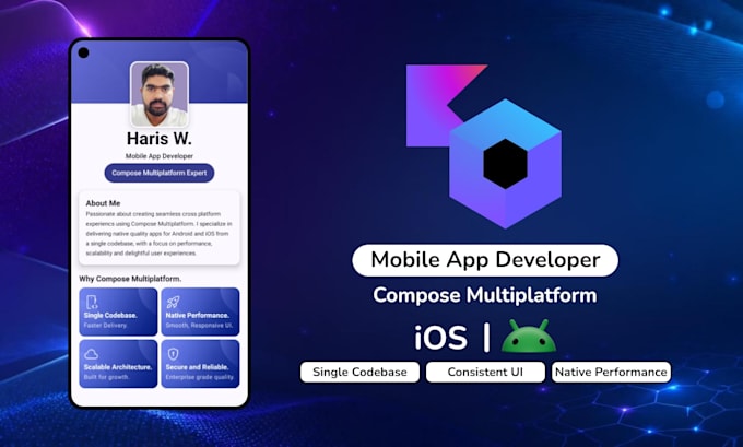develop ios and android mobile app