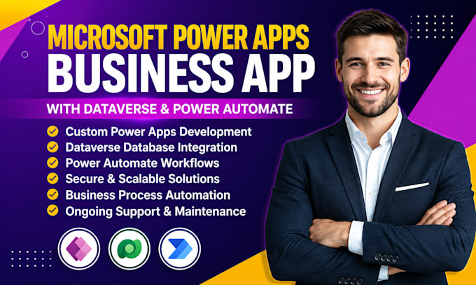 create a microsoft power apps business app with dataverse and power automate