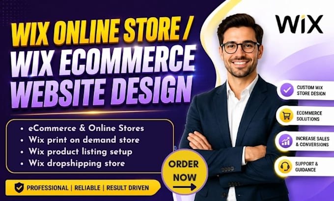 setup wix online store wix redesign ecommerce website design dropshipping store