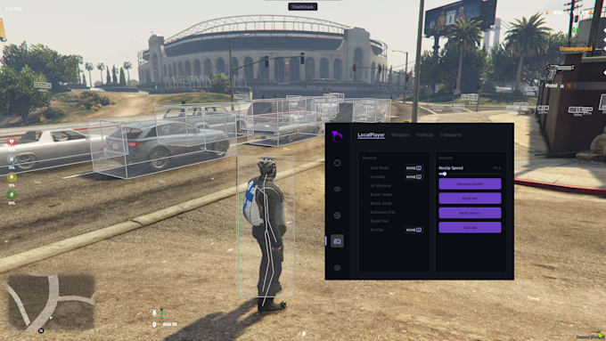 develop custom fivem modifications, imgui menus, lua scripts