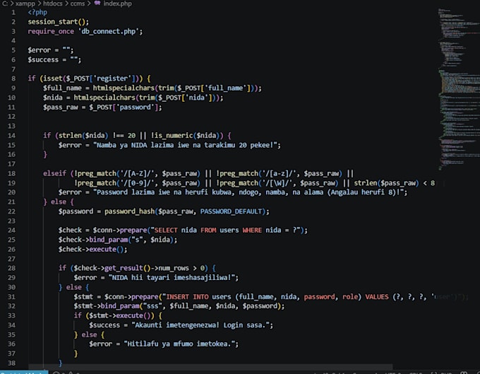 develop a custom court and legal case management web application