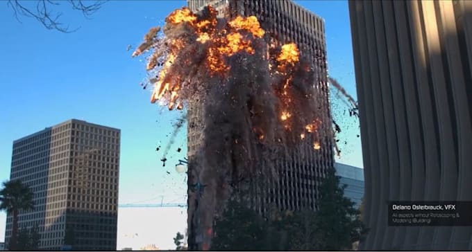 composite vfx cinematic add realistic fire effects video compositing smoke vfx