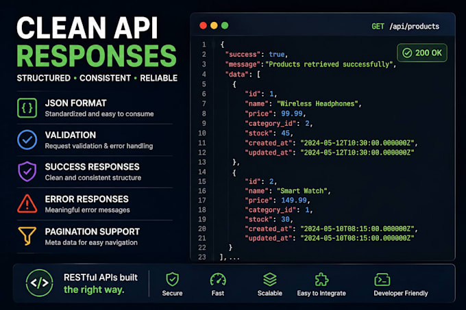 build a secure laravel rest API with sanctum authentication