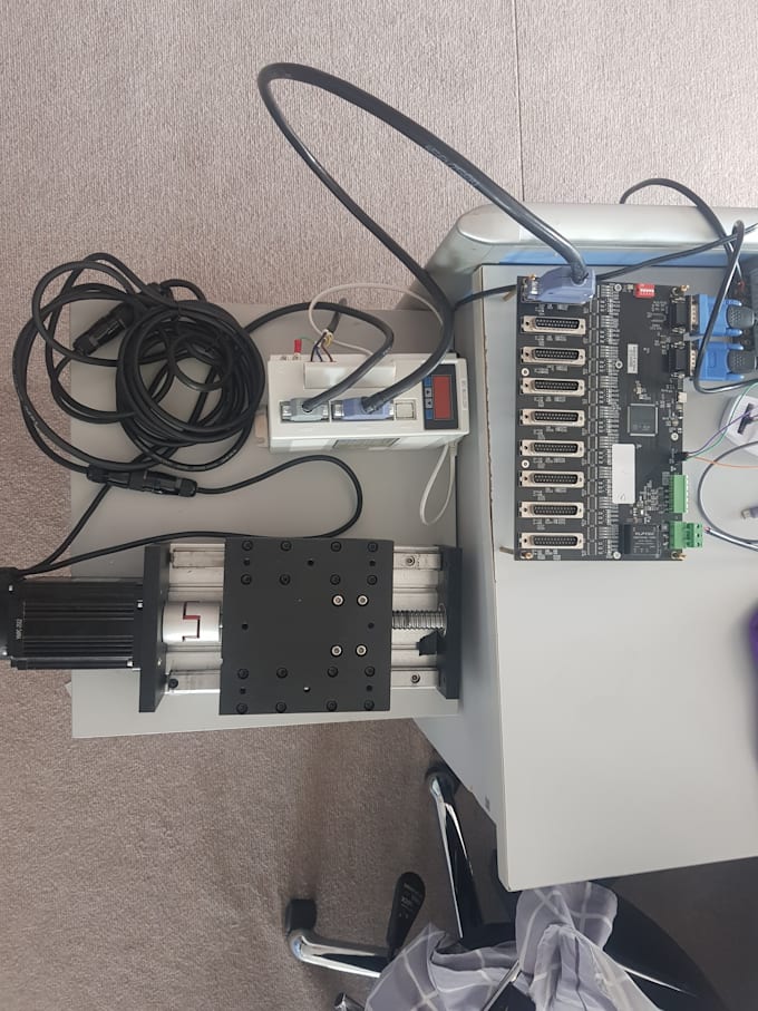 develop stm32 firmware and pcb for multi axis motion simulator rigs