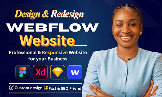 webflow website design, redesign webflow or fix webflow website figma to webflow