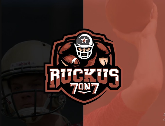 create unique mascot rugby team logo