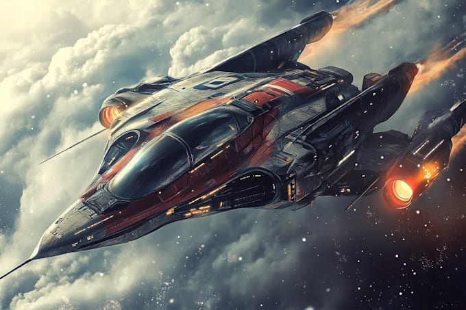 do sci fi spaceship design