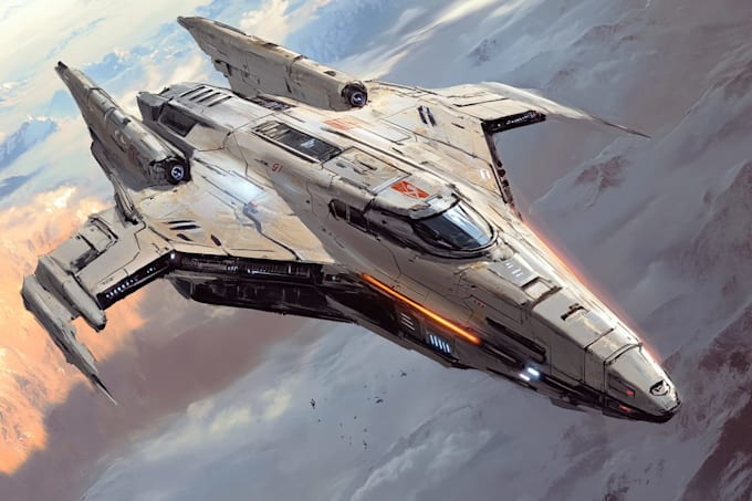 do sci fi spaceship design