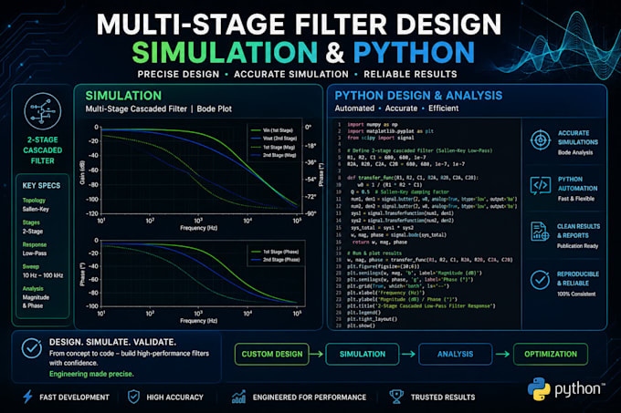 automate ltspice circuit simulations and data analysis using python