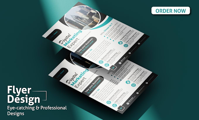 design eye catching flyer design