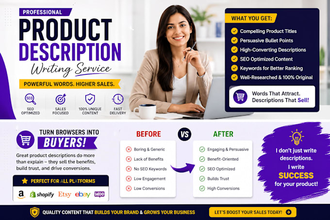 write amazon product description for etsy shopify