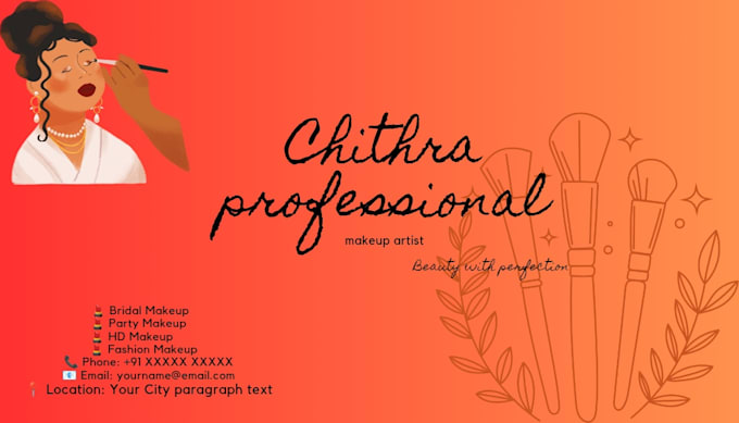 design professional visiting cards