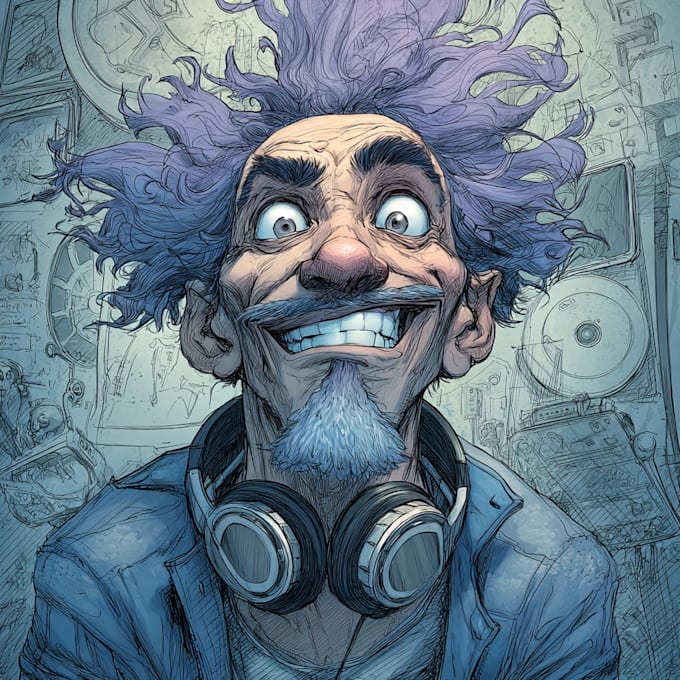 superhero character for comics