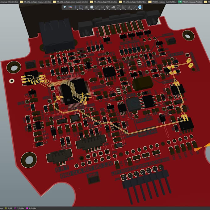do pcb reverse engineering, schematic capture, arduino esp32 pcb design layout
