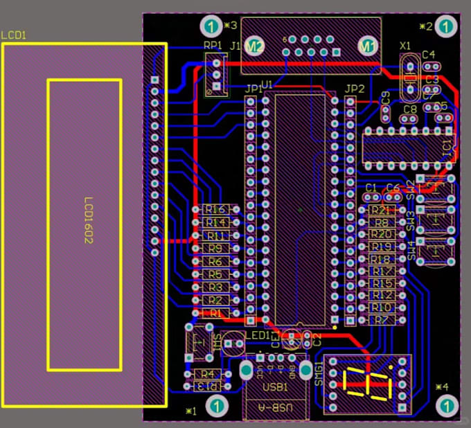design pcb schematic inverter converter design electrical engineering automation
