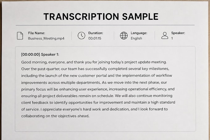 transcribe audio and video accurately