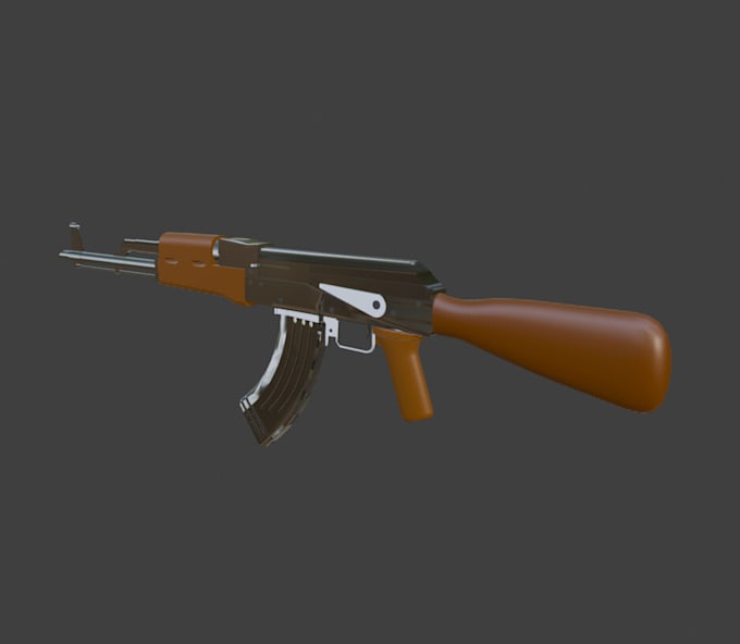 create game ready 3d weapons, items and objects for roblox projects