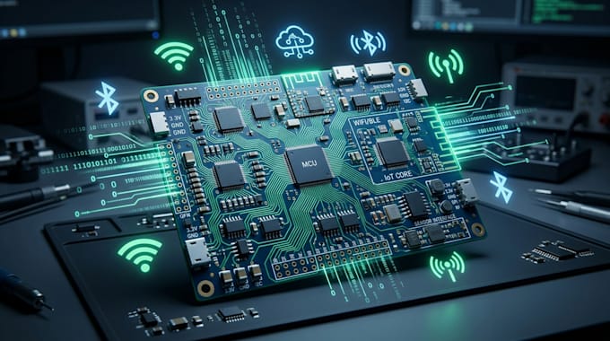 design pcbs for embedded systems, iot, and wireless communication