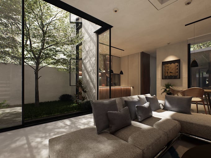 create photorealistic architectural renderings