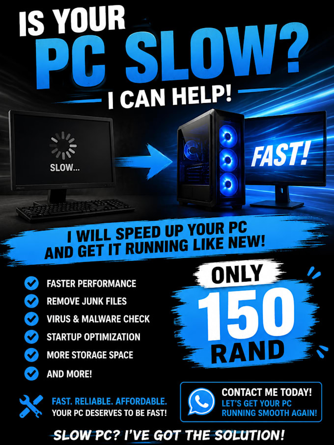 make PC faster and improve windows performance