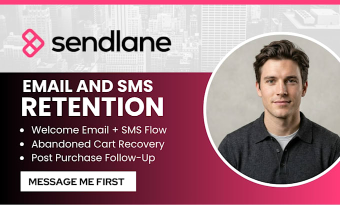 setup sendlane email sms automation for ecommerce retention