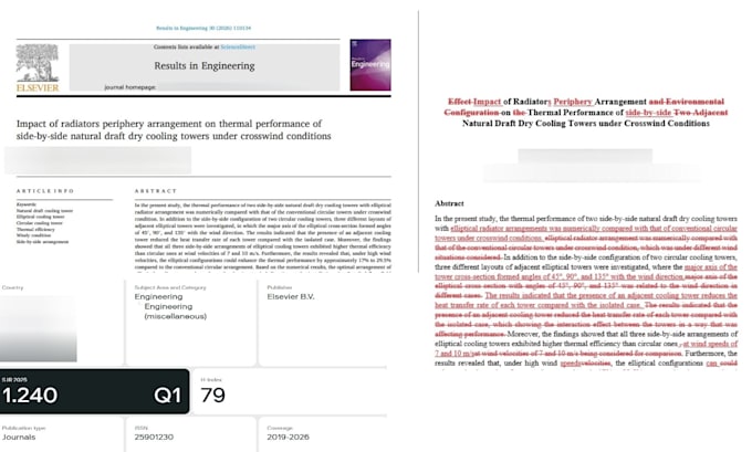 edit and proofread your journal manuscript for isi scopus publication