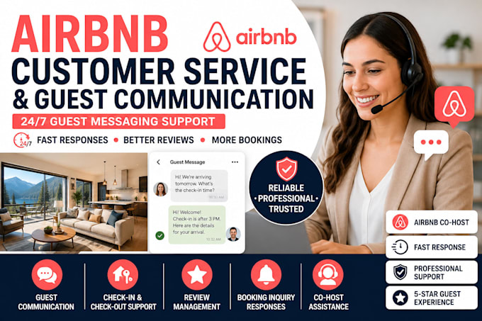 manage your airbnb customer service and guest communication