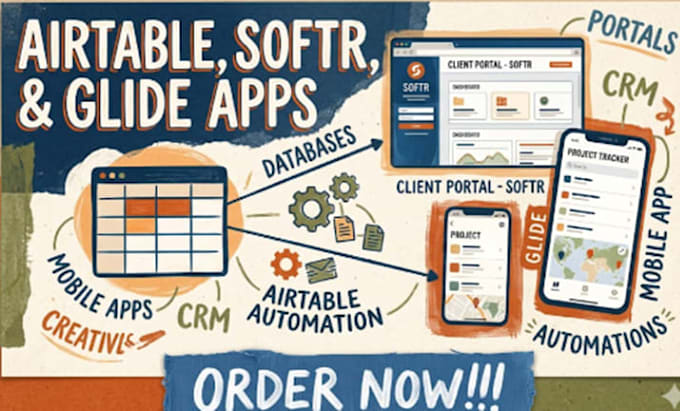setup airtable airtable database softr expert glide app automation airtable form