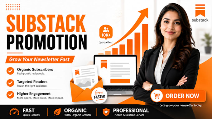do substack promotion, substack newsletter, organic substack subscribers boost