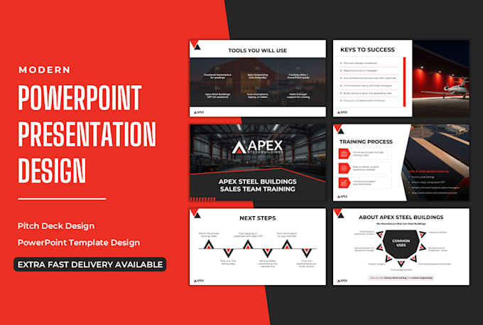 powerpoint, modern presentation design, google slides, redesign, pitch deck
