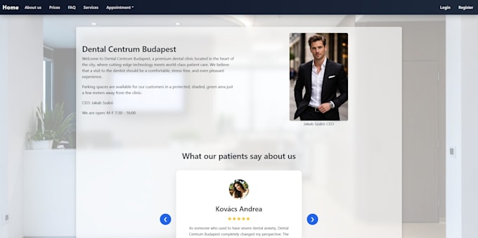 create your 1 or 2 page website SEO optimized