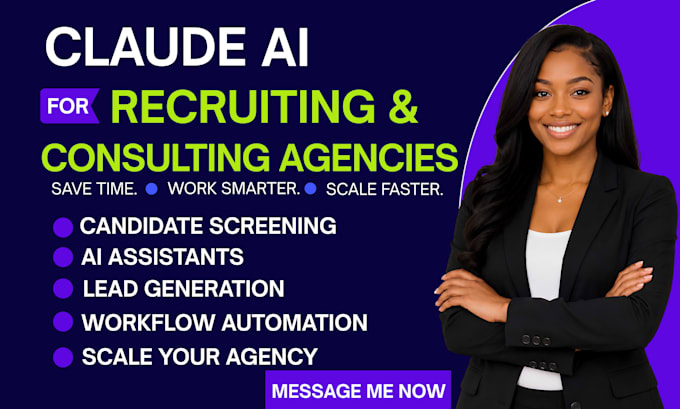 build ai automation systems for recruiting and consulting agencies