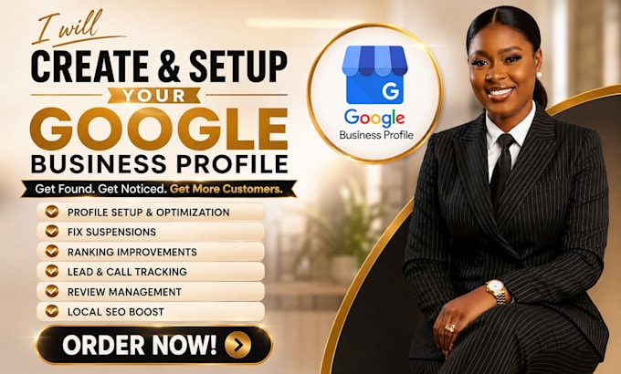 create and setup your google business profile