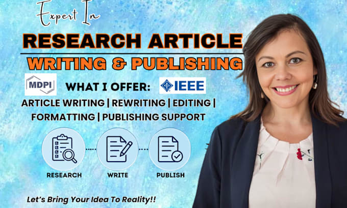write and publish research article, scopus paper publishing support, q1 index