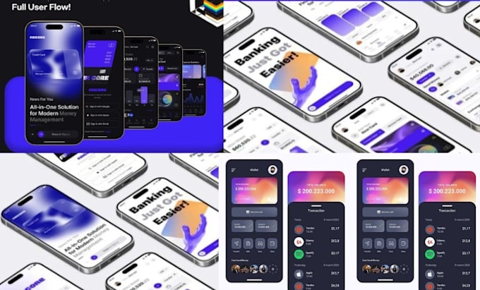develop fintech app neobank app money transfer app p2p lending app wallet app
