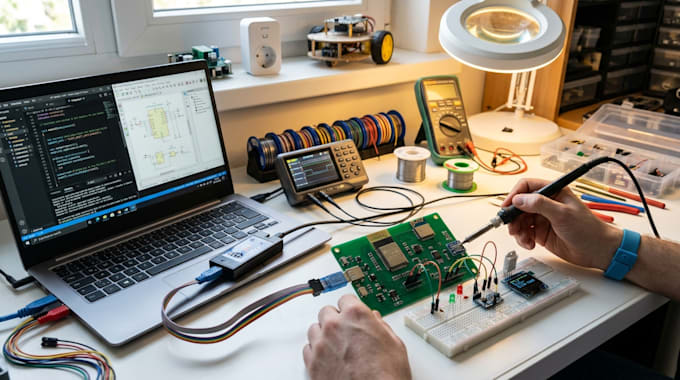 develop embedded electronics for smart devices and iot