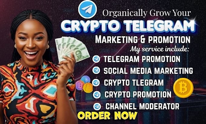 do crypto telegram promotion, crypto telegram marketing and growth