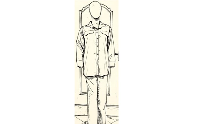 professional fashion sketches and tech packs