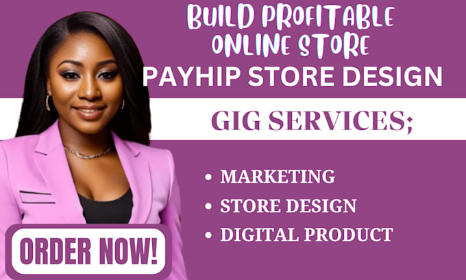setup payhip store, payhip website, payhip online digital product store