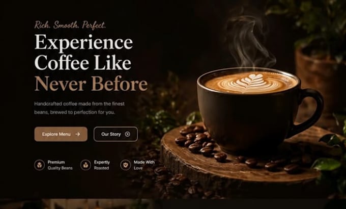 design squarespace bubble tea shop website drink business site loof leaf website