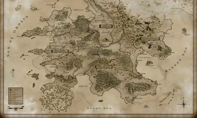 create custom dnd battle maps, dungeon maps and fantasy world ttrpg, roll20 map
