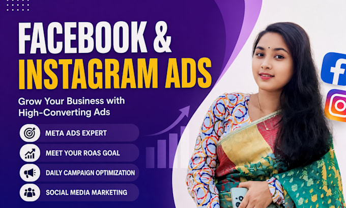 setup and manage profitable facebook, instagram ads campaign