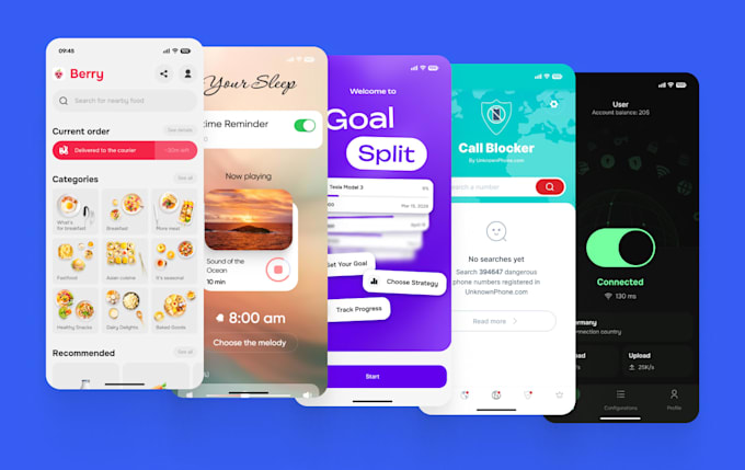 design and develop mobile apps for ios and android