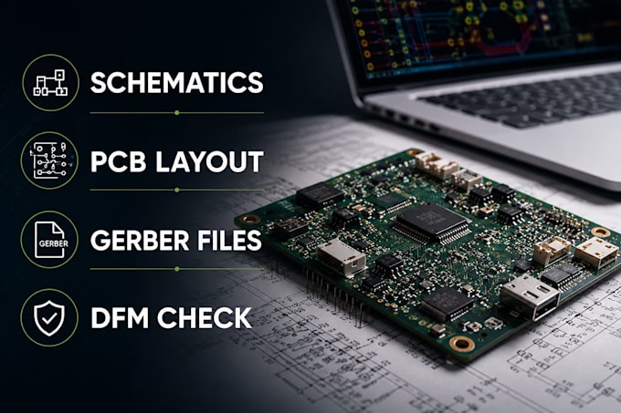 professionally design and review your pcb for manufacturing