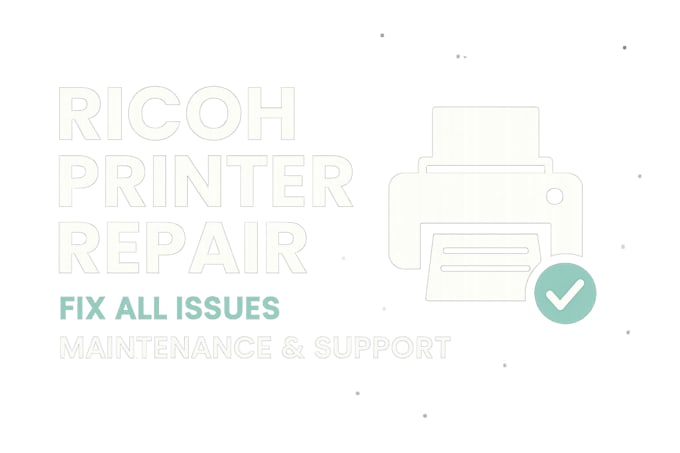 fix and troubleshoot ricoh printers with full support